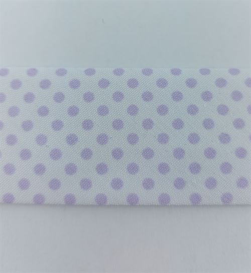 Viés Bolinhas Lilás