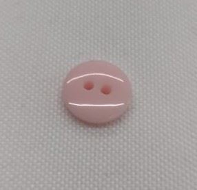 Botão Rosa  Bébé brilho