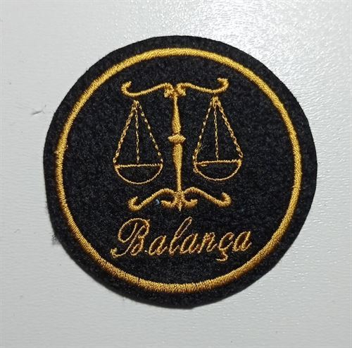 Bordado Signo Balança